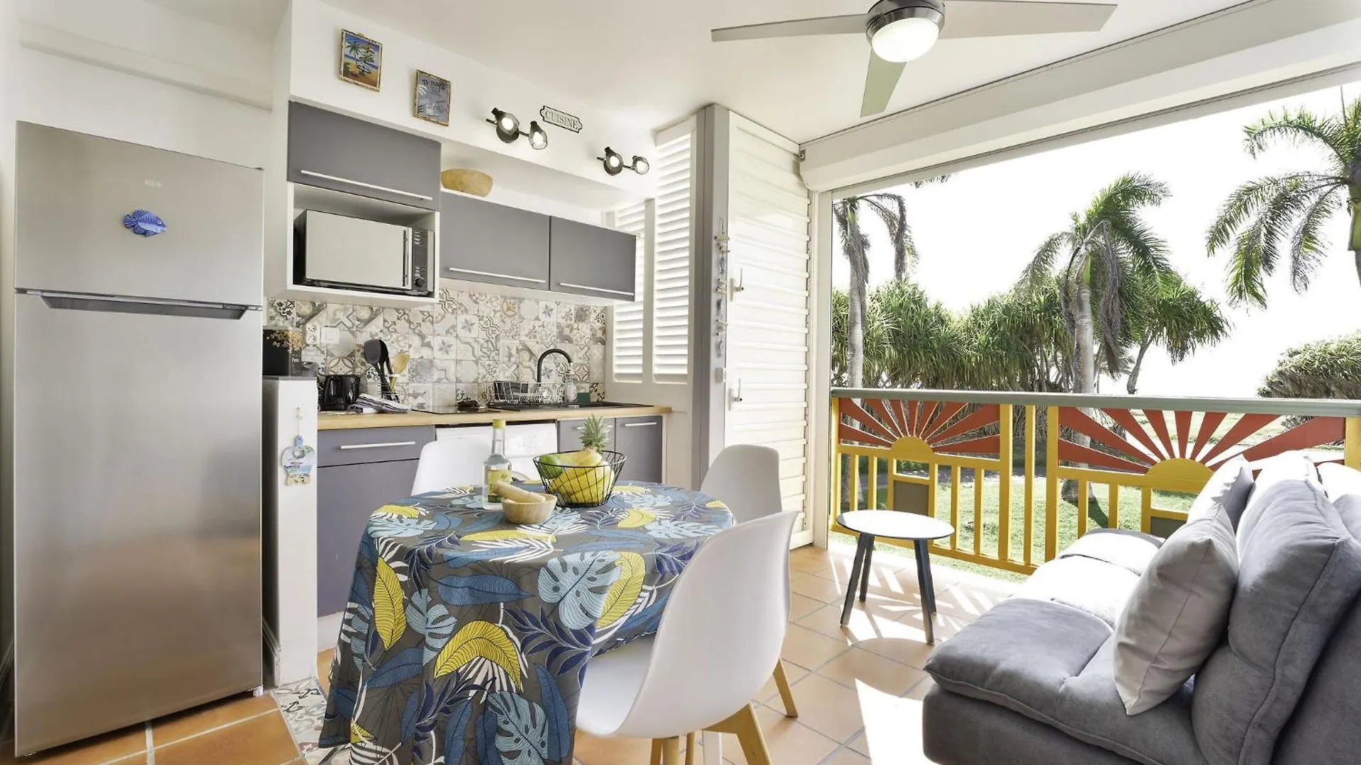 Le Ti' Paradis Tropical, Anse Des Rochers Vue Mer Studio25M2 Saint-Francois  Apartment