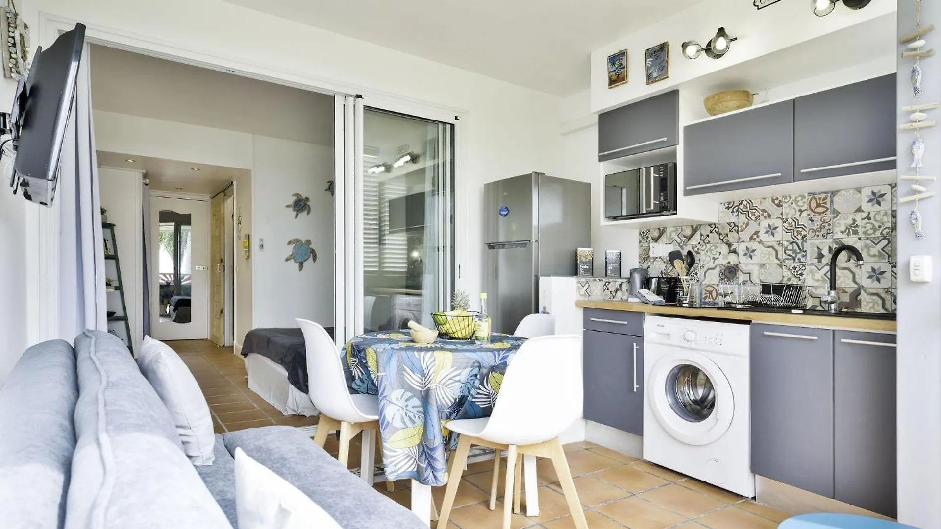 Le Ti' Paradis Tropical, Anse Des Rochers Vue Mer Studio25M2 Saint-Francois
